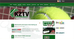 Desktop Screenshot of kztv.nl